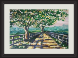 country road art